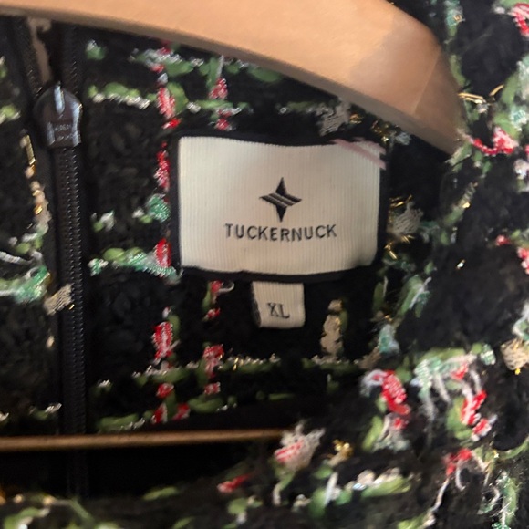 Tuckernuck Holly Tinsel Tweed Long Sleeve Jackie Dress - XL - Picture 5 of 9